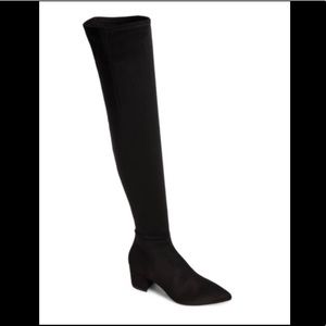 NWOT Steve Madden Brinkley THIGH HIGH boots 🖤😍